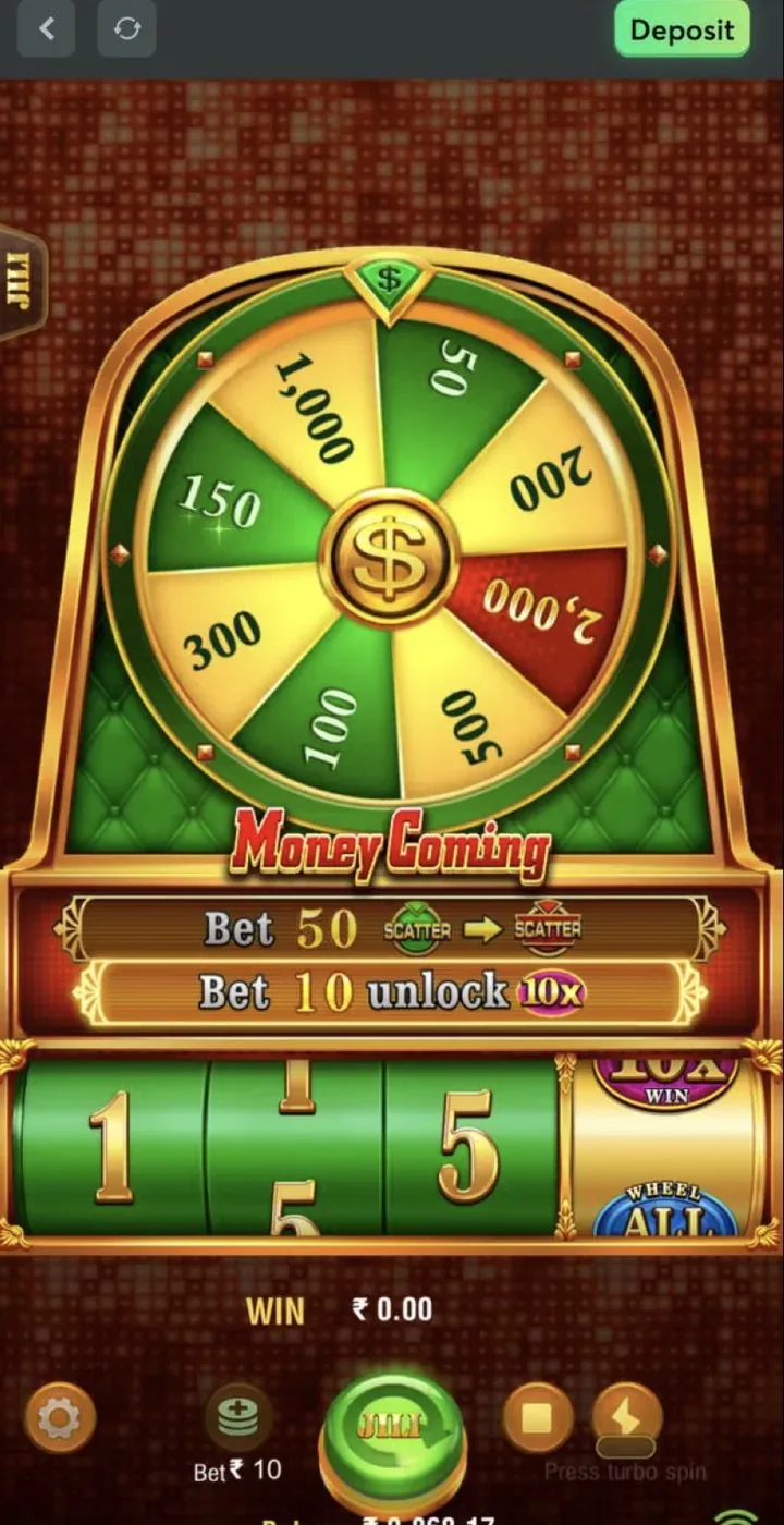 Money Coming slot on Good Slots